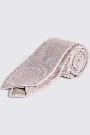 Moss Mens Wedding Paisley Tie
