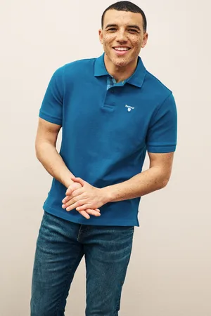Barbour Mens Lyons 100% Cotton Classic Pique Polo Shirt
