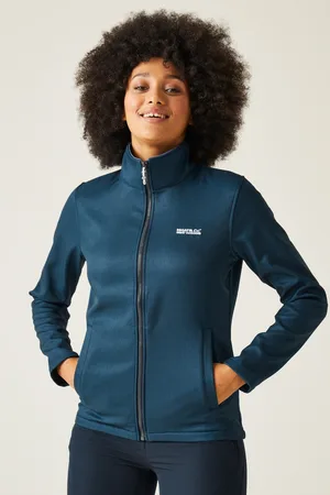 Regatta Womens Dark Shower Resistant Connie V Softshell Jacket