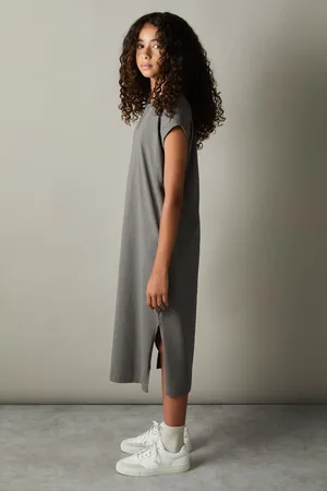 Reiss Girls Cleo 9-13 yrs Cotton-Jersey Cap-Sleeve Dress