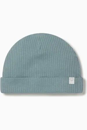 Mori Girls Organic Cotton Ribbed Hat