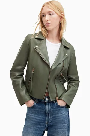 AllSaints Womens AllSaints Dalby Biker Jacket