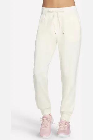 Skechers White Skechluxe Elevate Joggers XL