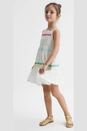 Reiss Girls Multi Rae 9-12 yrs Strappy Resort Dress