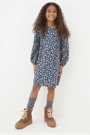 Fat Face Girls FatFace Rhea Floral Dress