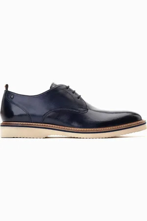 Base London Mens Woody Lace Up Derby Shoes