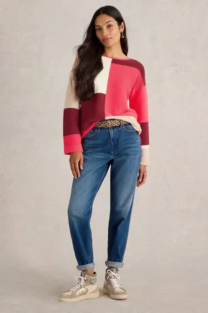 White Stuff Womens Jana Colourblock Jumper