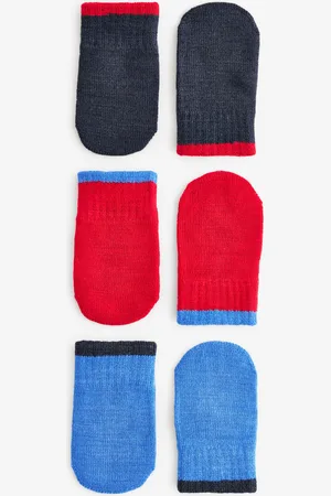 Next Boys & Blue 3 Pair Magic Mittens Set (3mths-6yrs)