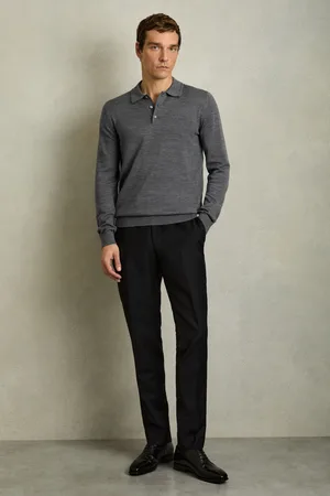 Reiss Trafford Merino Wool Polo Shirt 3XL