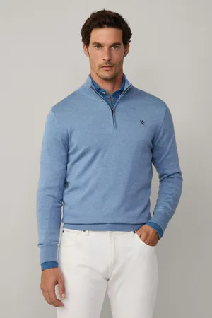 Hackett Quarter Zip Jumper 3XL