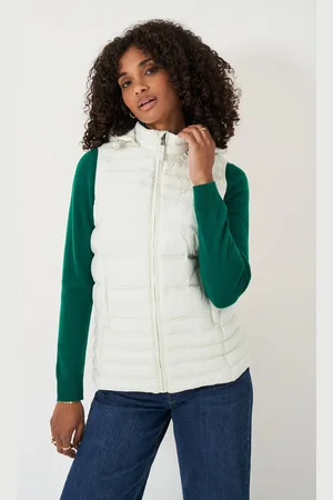 Crew Clothing Company Womens Crew Clothing Lightweight Hooded Gilet