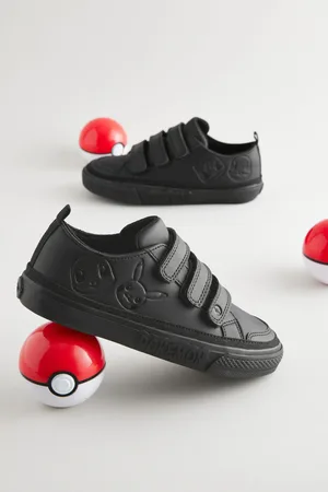 Pokemon Boys Pokémon Touch Fastening School Shoes