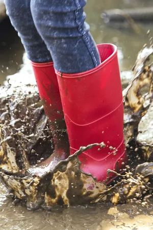 Muddy Puddles Boys Classic Waterproof Wellies