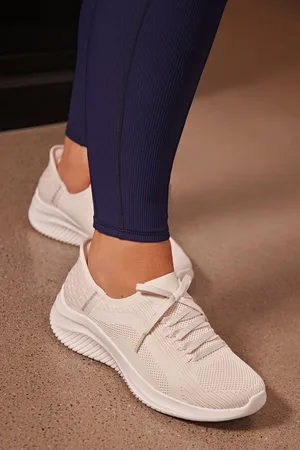 Skechers Natural White Slip-ins: Ultra Flex 3.0 Brilliant Trainers AU 9 (EU 40)