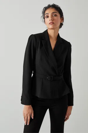 LK Bennett Womens Peplum Nina Jacket