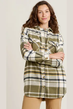 Brakeburn Womens 100% Cotton Studland Shacket