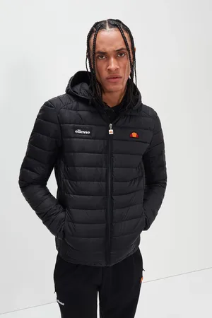 Ellesse Lombardy Padded Black Jacket M
