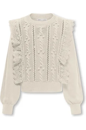 ONLY Girls Frill Knitted Jumper
