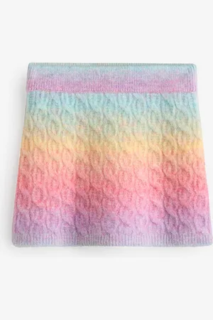 Benetton Girls Cable Knit Skirt