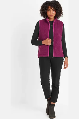 Tog 24 Purple Womens Rayner Sherpa Gilet AU 12