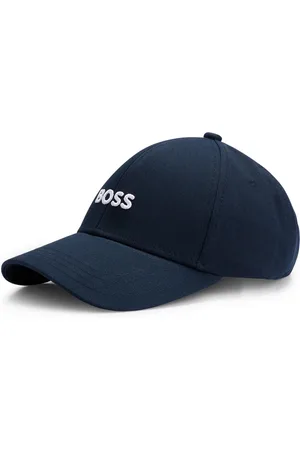 HUGO BOSS Mens 100% Cotton Embroidered Logo Cap