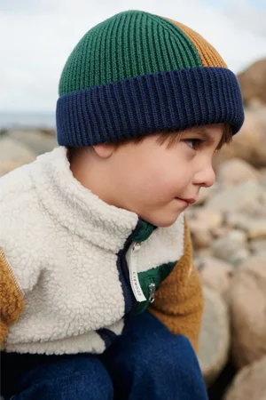 Liewood Boys 100% Organic Cotton Ezra Beanie Hat