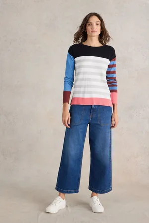 White Stuff Womens City Stripe Jumper