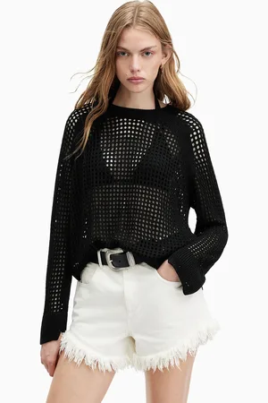 AllSaints Womens AllSaints Paloma Crew Neck Jumpers