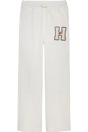 Tommy Hilfiger White Graphic 100% Cotton Joggers XXS