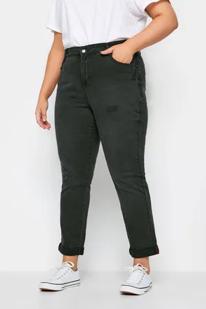 Evans Womens Slim Fit Washed Jeans