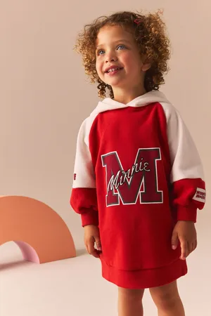 Disney Girls Minnie Mouse Sweat Dress and Leggings Set (3mths-7yrs)