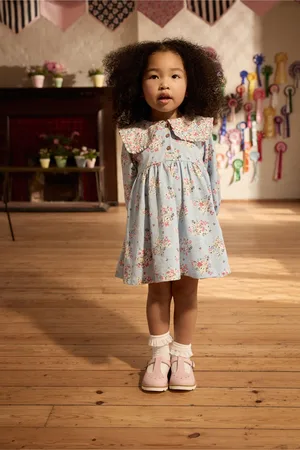 Cath Kidston Girls Collared 100% Cotton Dress (3mths-7yrs)