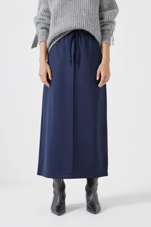 Hush Puppies Harrison Pintuck Jersey Skirt AU 12