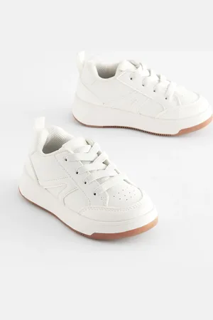 Next Boys Standard Fit (F) Elastic Lace Trainers