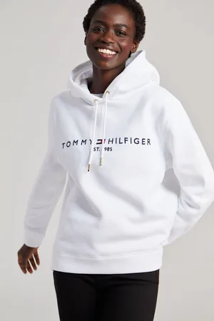 Tommy Hilfiger Womens Heritage Logo Hoodie