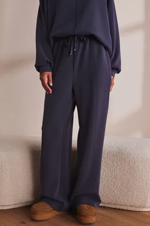 Next Womens Wide Leg Modal Blend Joggers