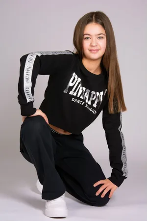 Pineapple Girls Wide Leg Girls Cargo Joggers