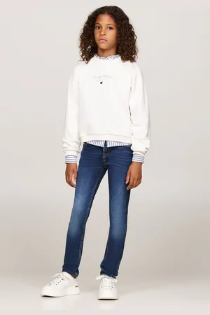 Tommy Hilfiger Girls Nora Mid Rise Jeans