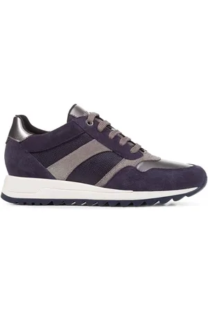 Geox Womens Tabelya Blue Trainers AU 9.5 (EU 41)