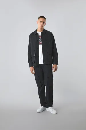 Pretty Green Mens Heathen Utility Jacket