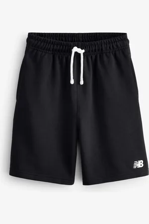 New Balance Kids French Terry Small Logo 100% Cotton Shorts 10