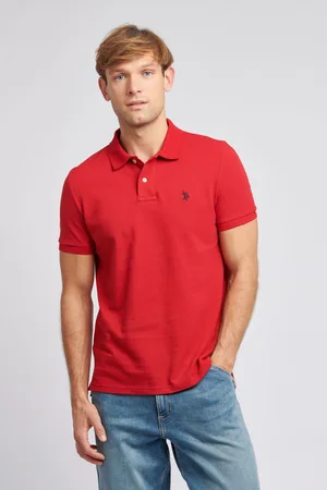 U.S. Polo Assn. U. S. Polo Assn. Regular Fit Pique 100% Cotton Polo Shirt XL