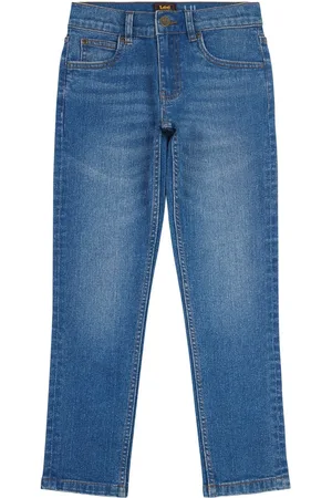 Lee Boys Dark Boys Luke Slim Stretch Fit Jeans