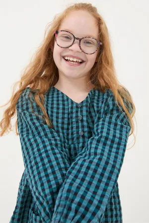 Fat Face Girls FatFace Polly Gingham Dress