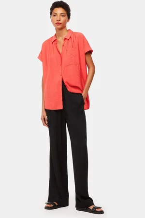 Whistles Womens Nicola Button Through Shirt