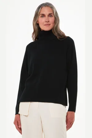 Whistles Womens Cashmere Roll Neck Jumper