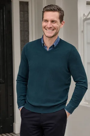 Pure Collection Mens Cashmere Sweater