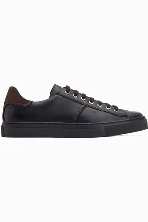 Base London Mens Beck Lace Up Trainers