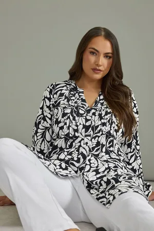 Evans Pintuck Black Blouse AU 22-24