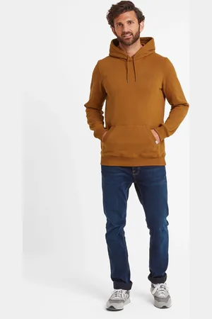 Tog 24 Brown Mens Thirlby Overhead Rich Ochre Hoodie XL